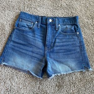 Madewell High Waisted Shorts
